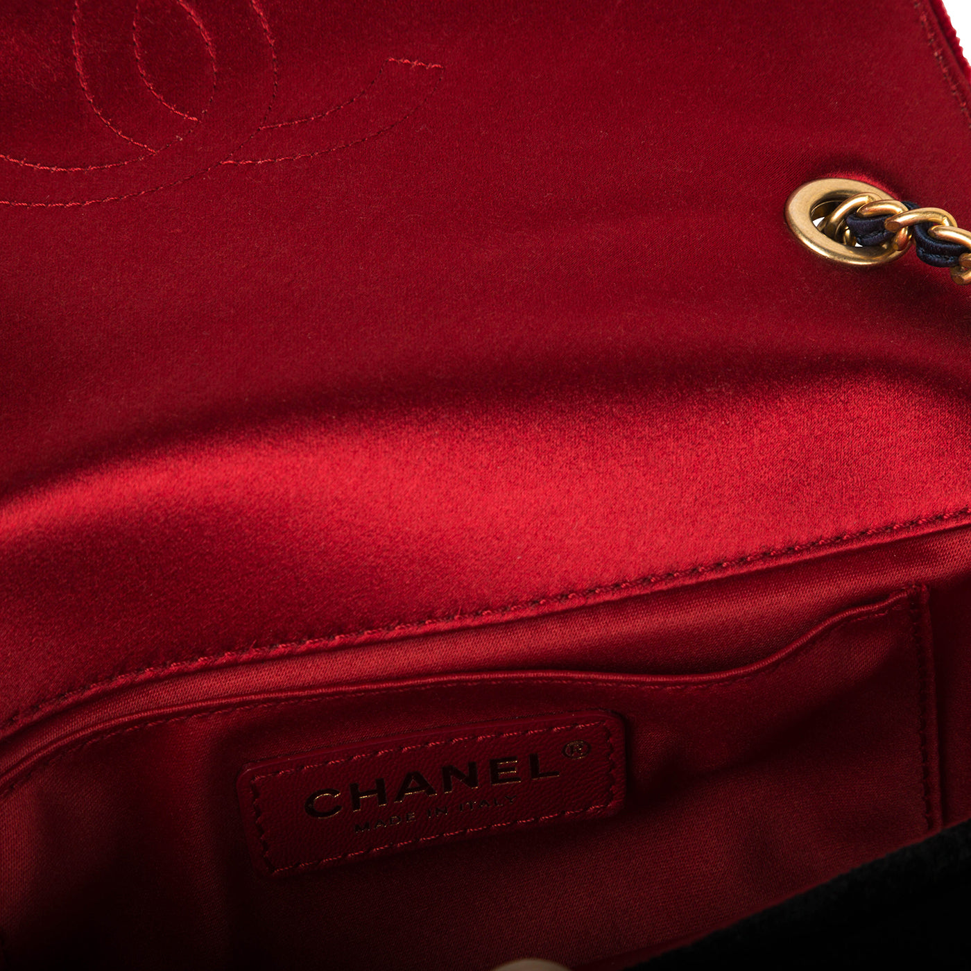 Chanel Camellia Flower Flap Bag
