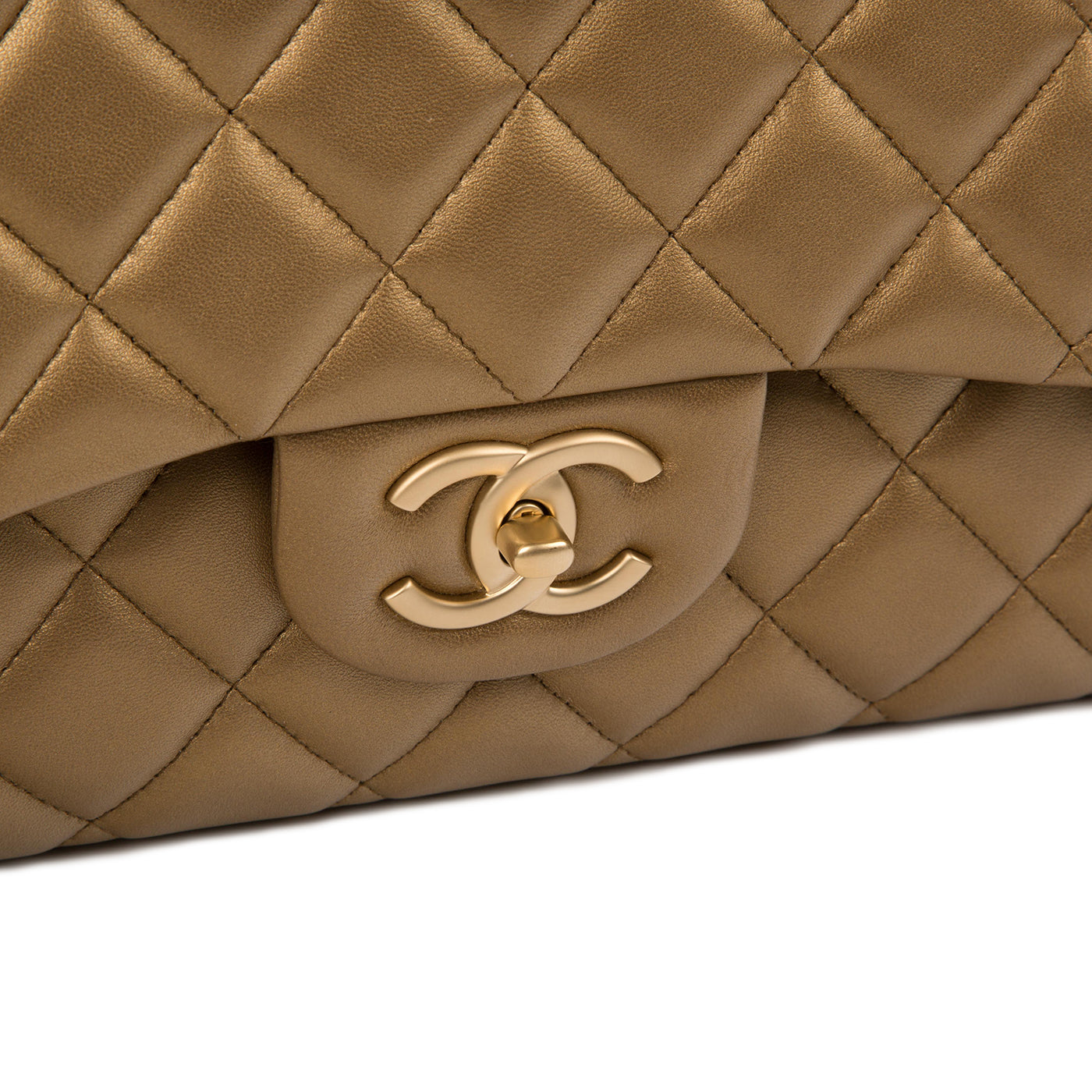 Chanel Classic Flap Bag Maxi - Gold