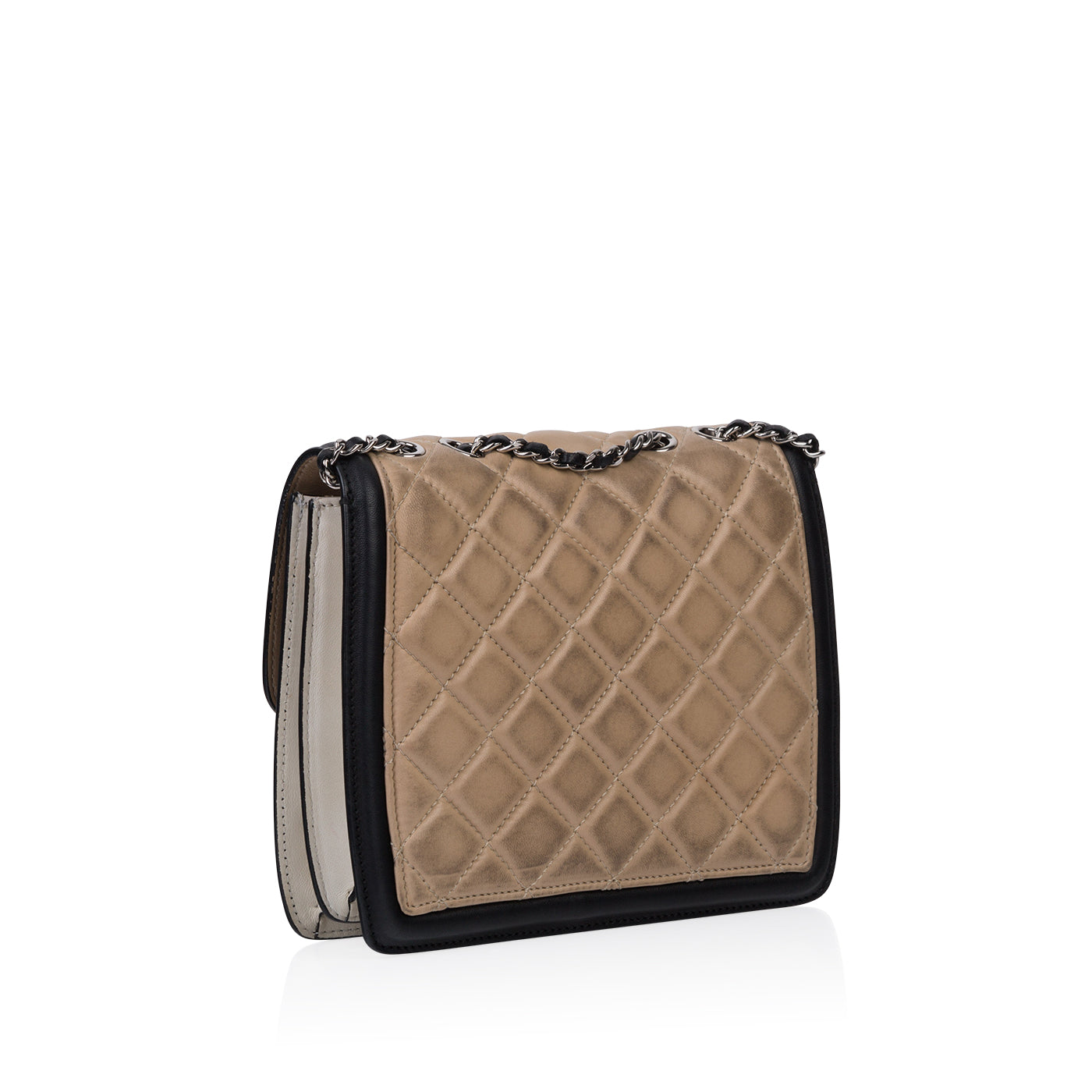 Chanel SS14 Black Trim Bag
