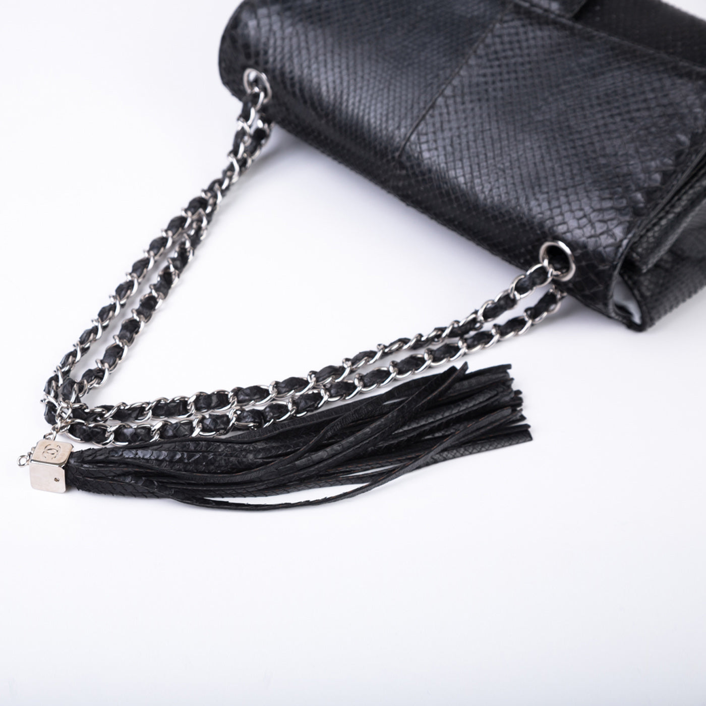 Chanel Timeless Python Shoulder Bag