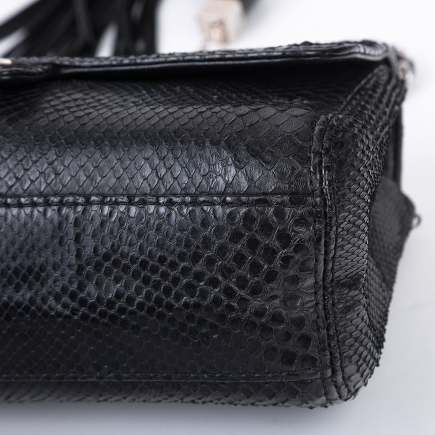 Chanel Timeless Python Shoulder Bag
