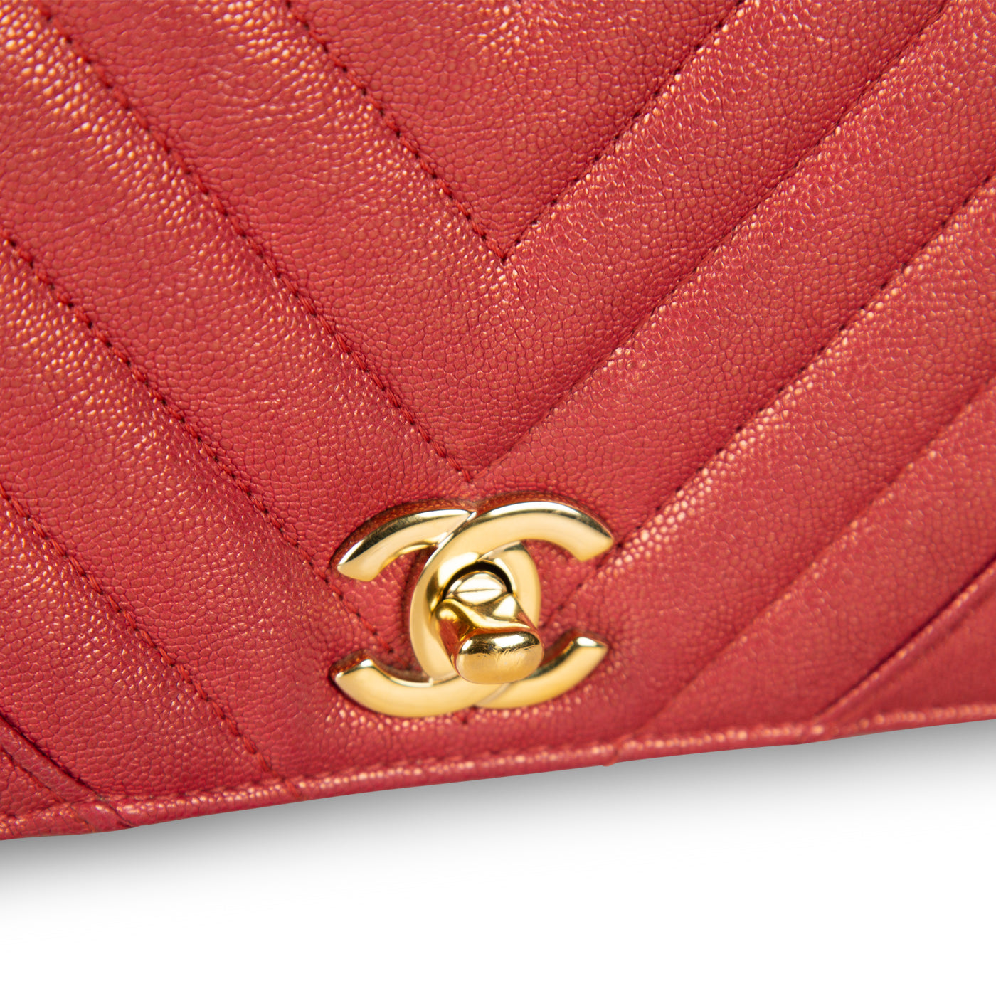 Chanel Chevron Statement Flap Bag