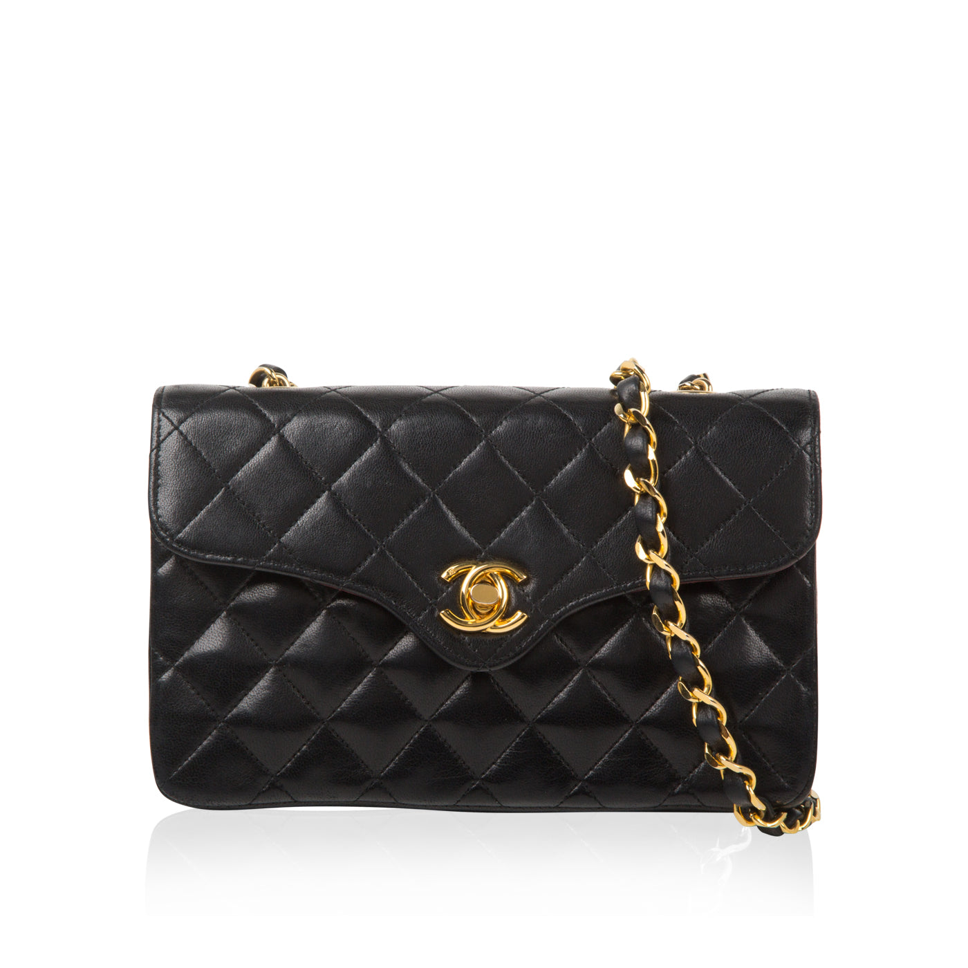 Chanel  Dipped-Flap Mini Bag