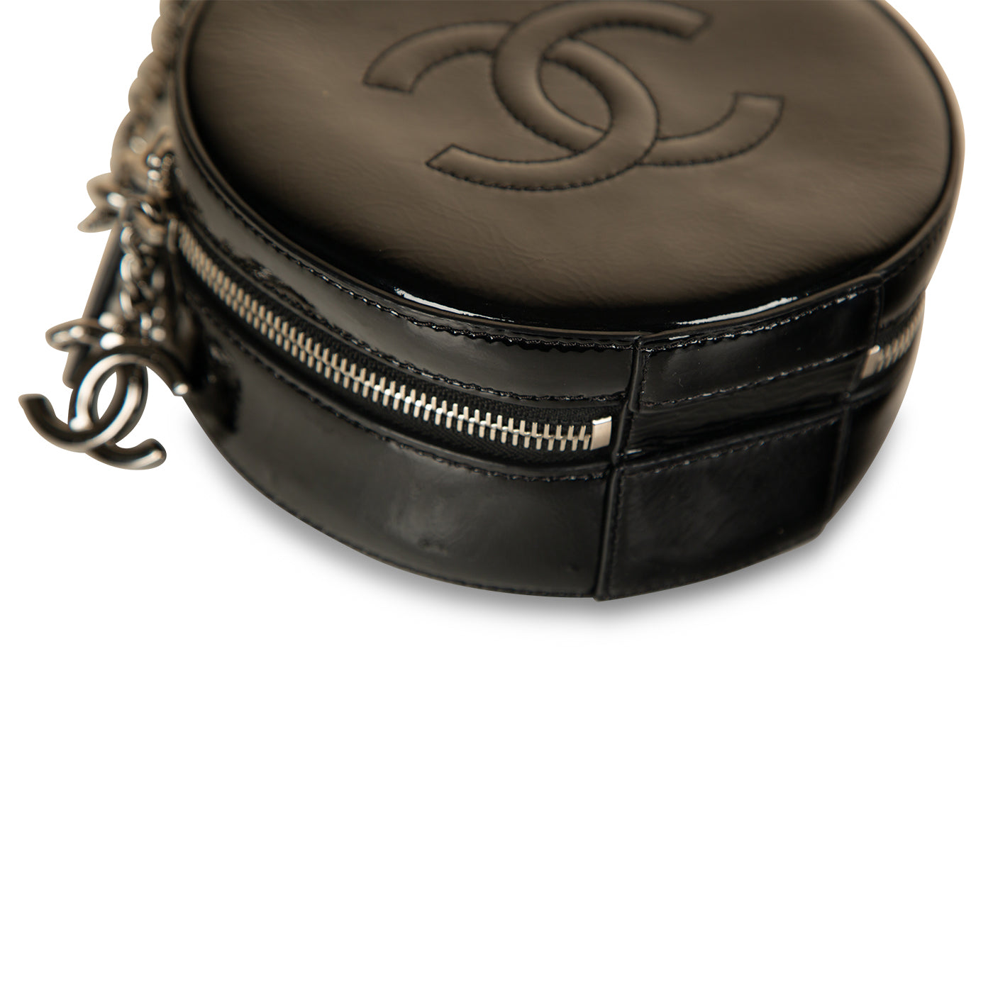 Chanel Round As Earth Bag - Patent