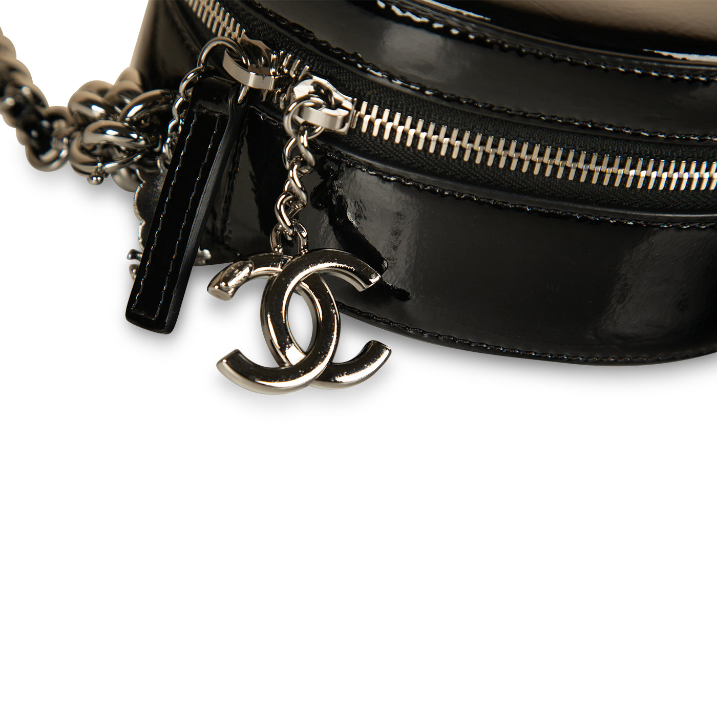Chanel Round As Earth Bag - Patent
