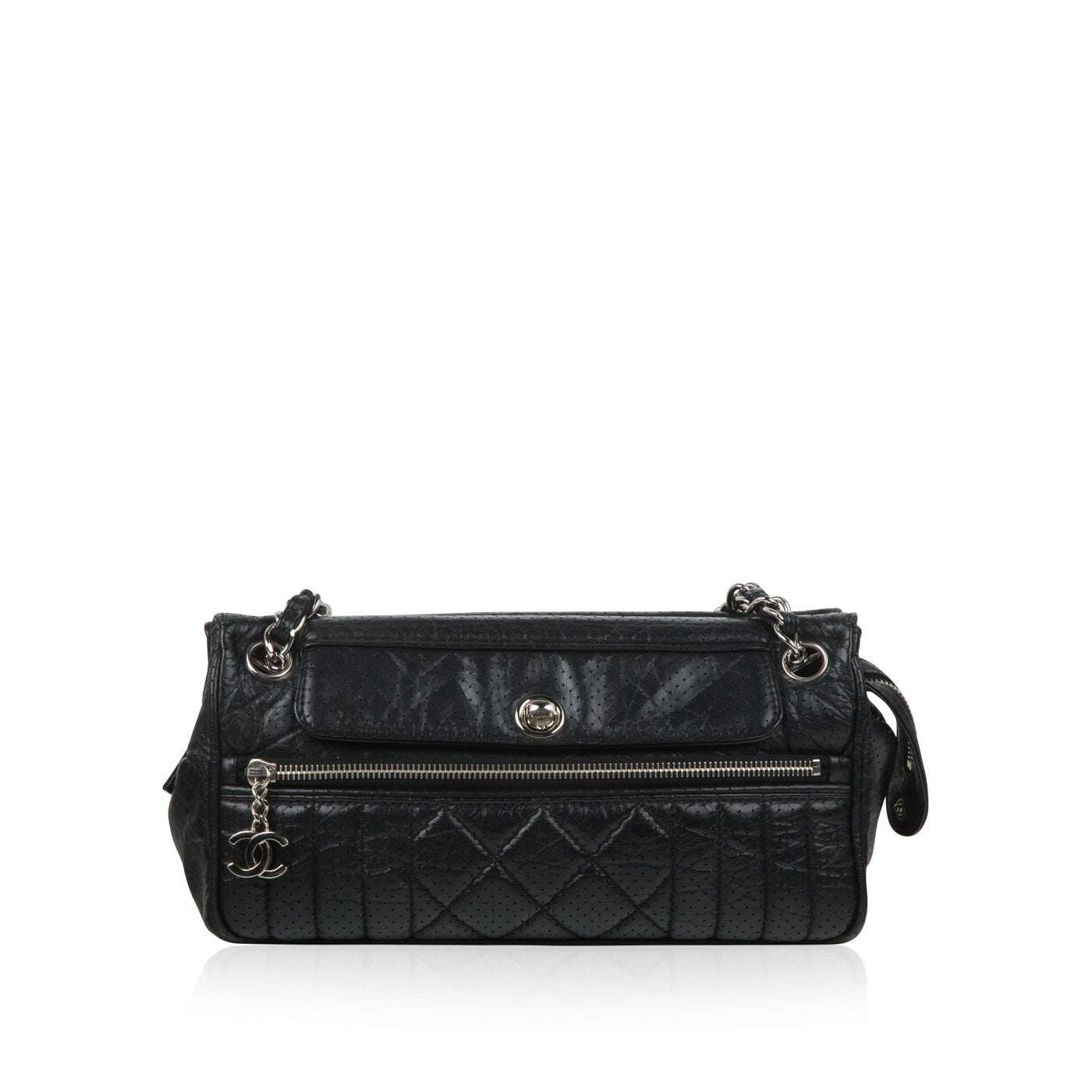 Chanel  Perforated Shoulder Bag