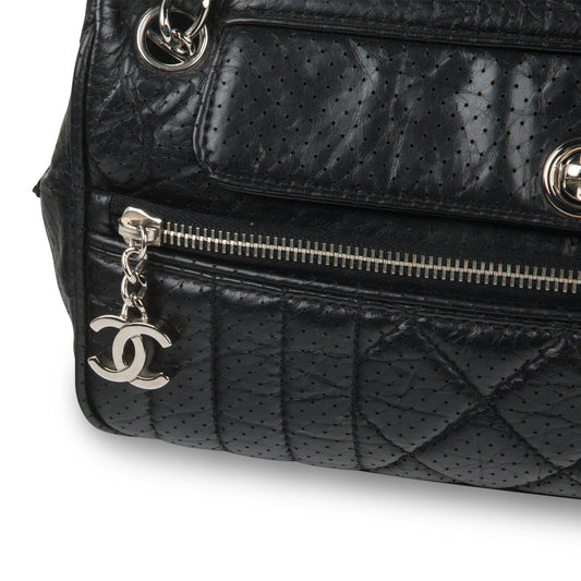 Chanel  Perforated Shoulder Bag
