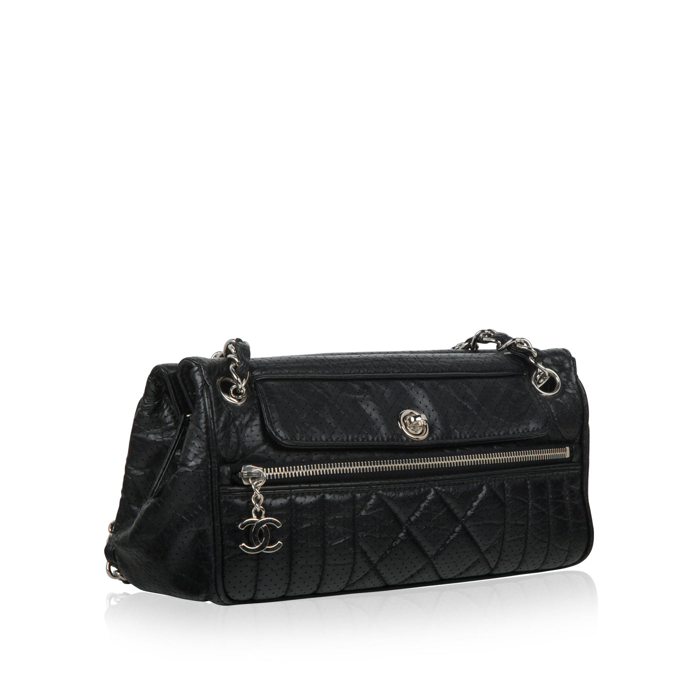 Chanel  Perforated Shoulder Bag