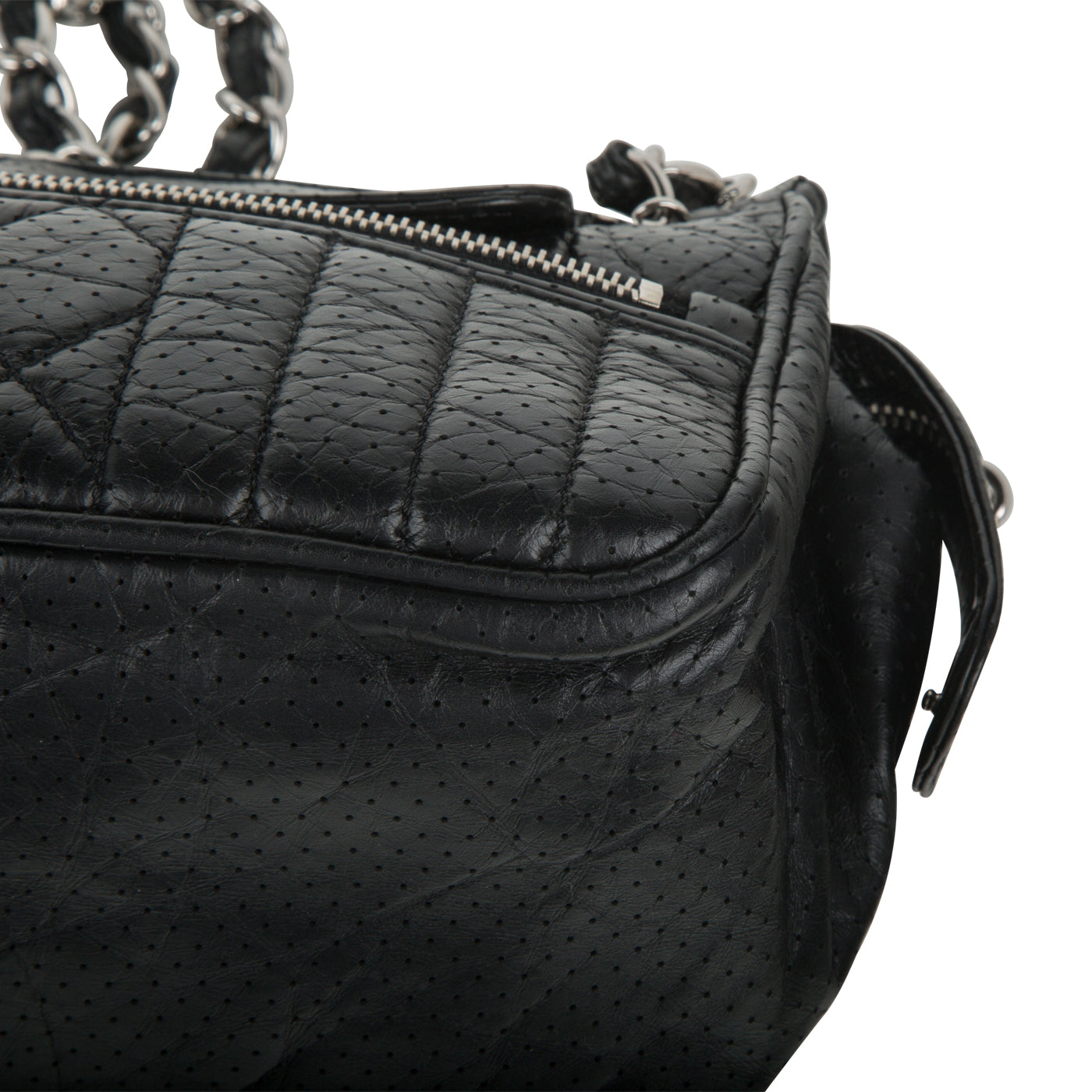 Chanel  Perforated Shoulder Bag