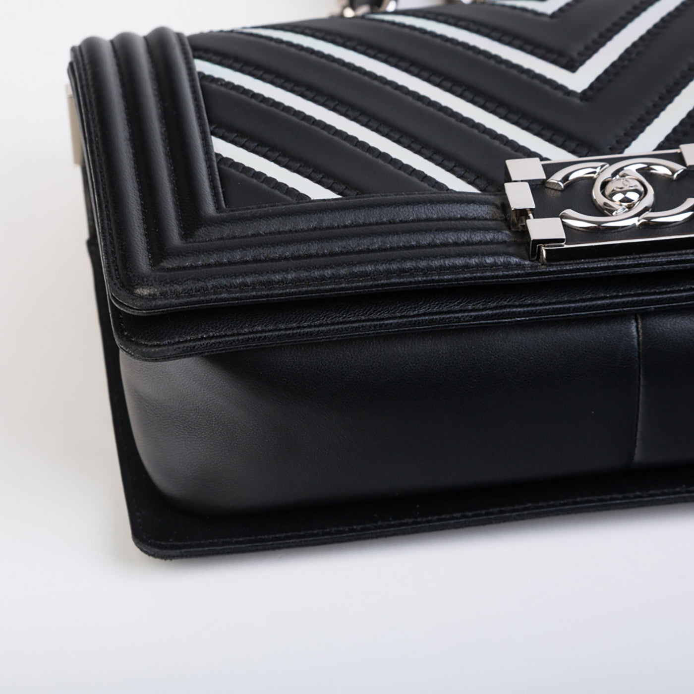 Chanel PVC Iridescent Boy Bag Medium