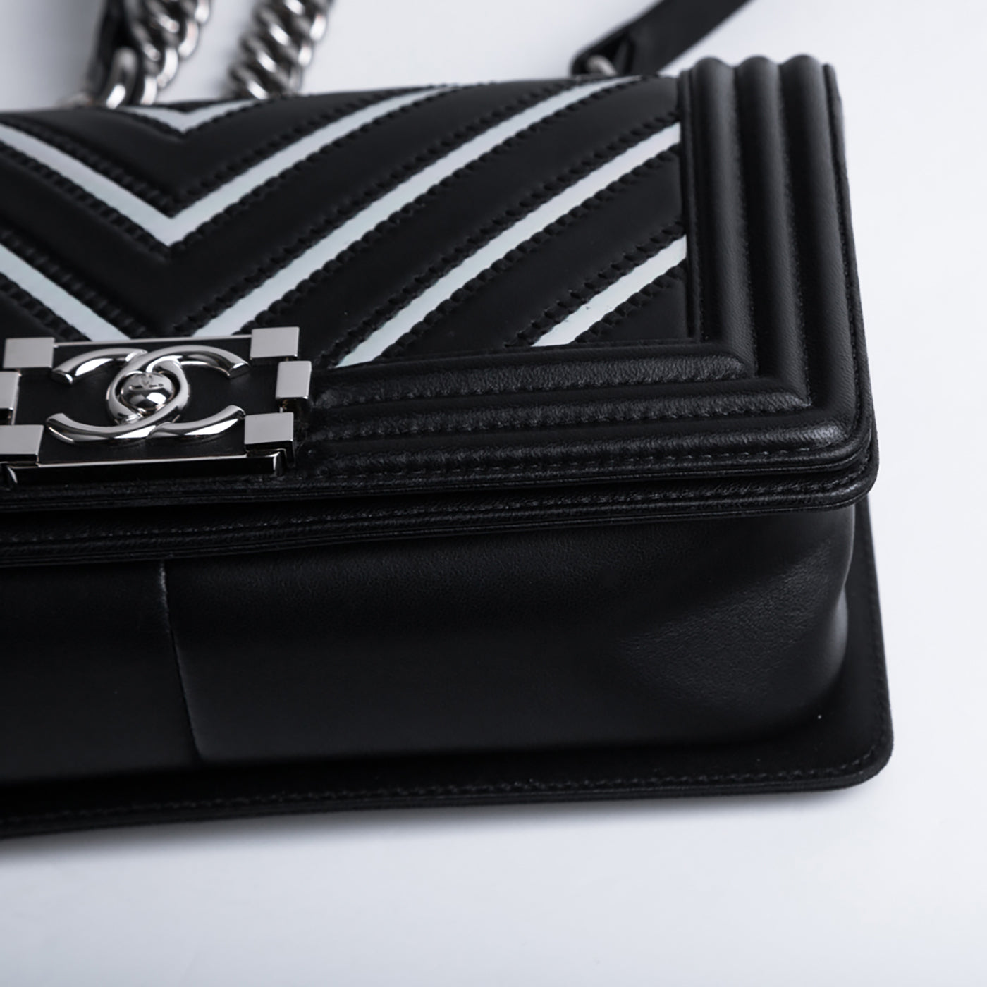 Chanel PVC Iridescent Boy Bag Medium