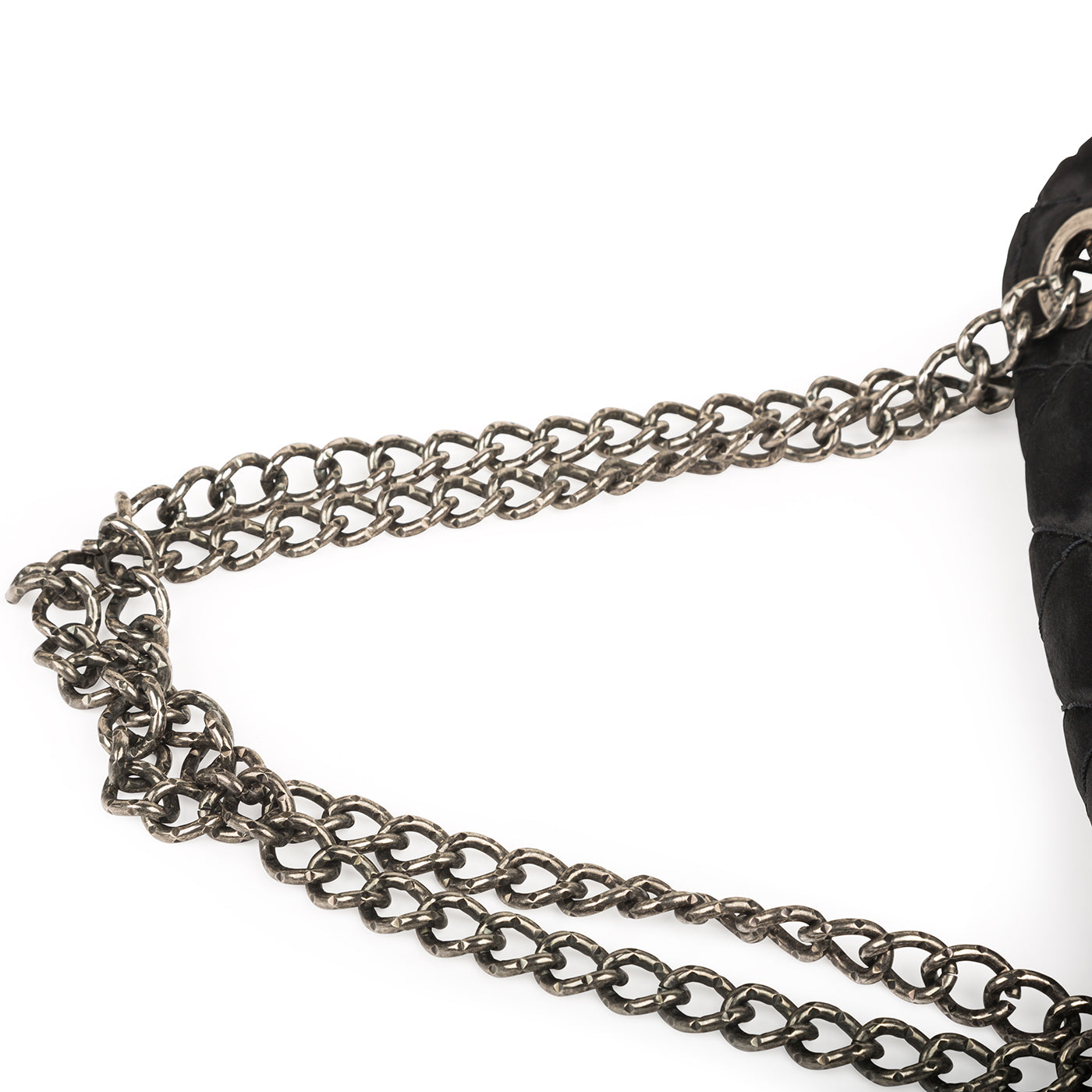 Chanel Satin Single Flap Bag