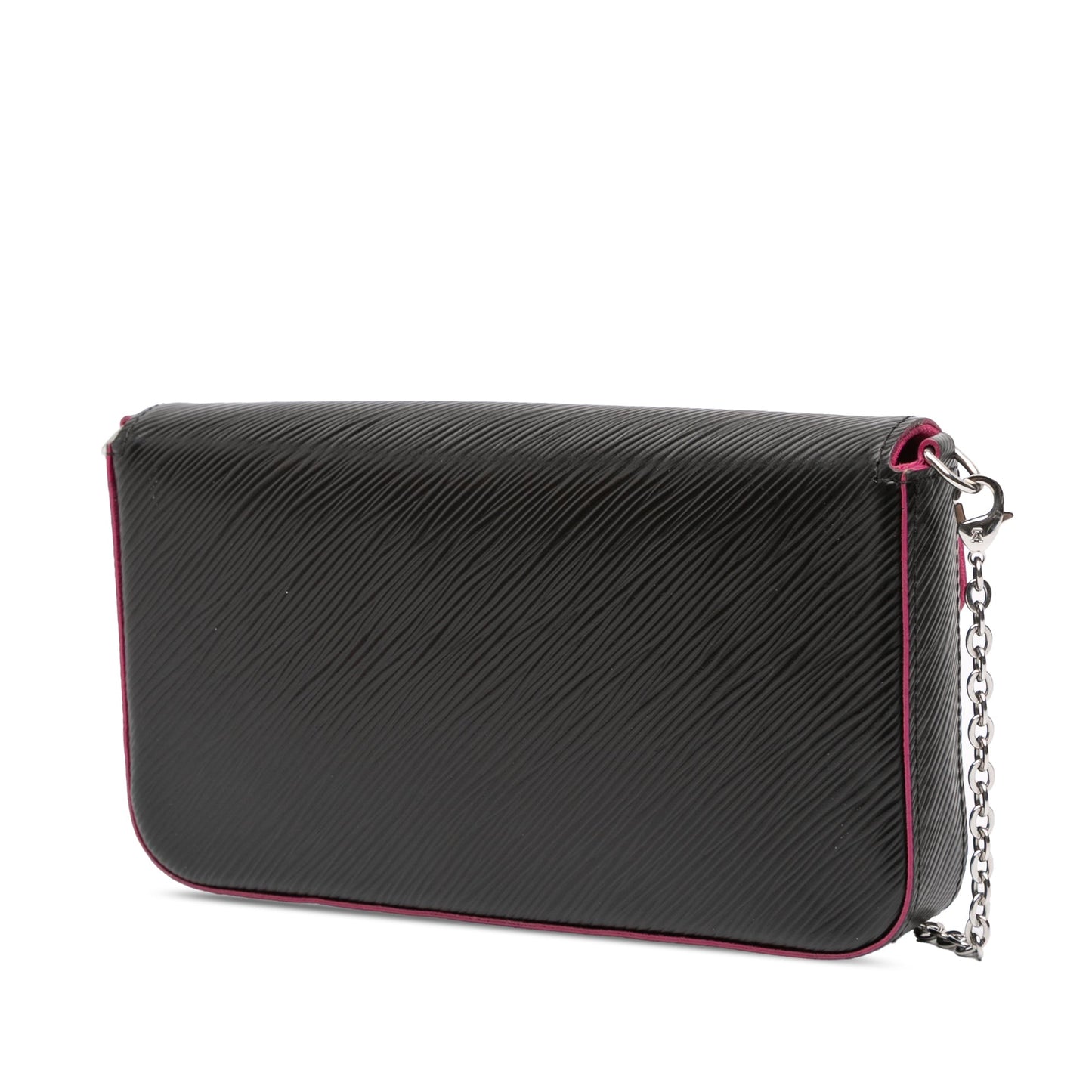 Black Louis Vuitton Epi Pochette Felicie Crossbody Bag