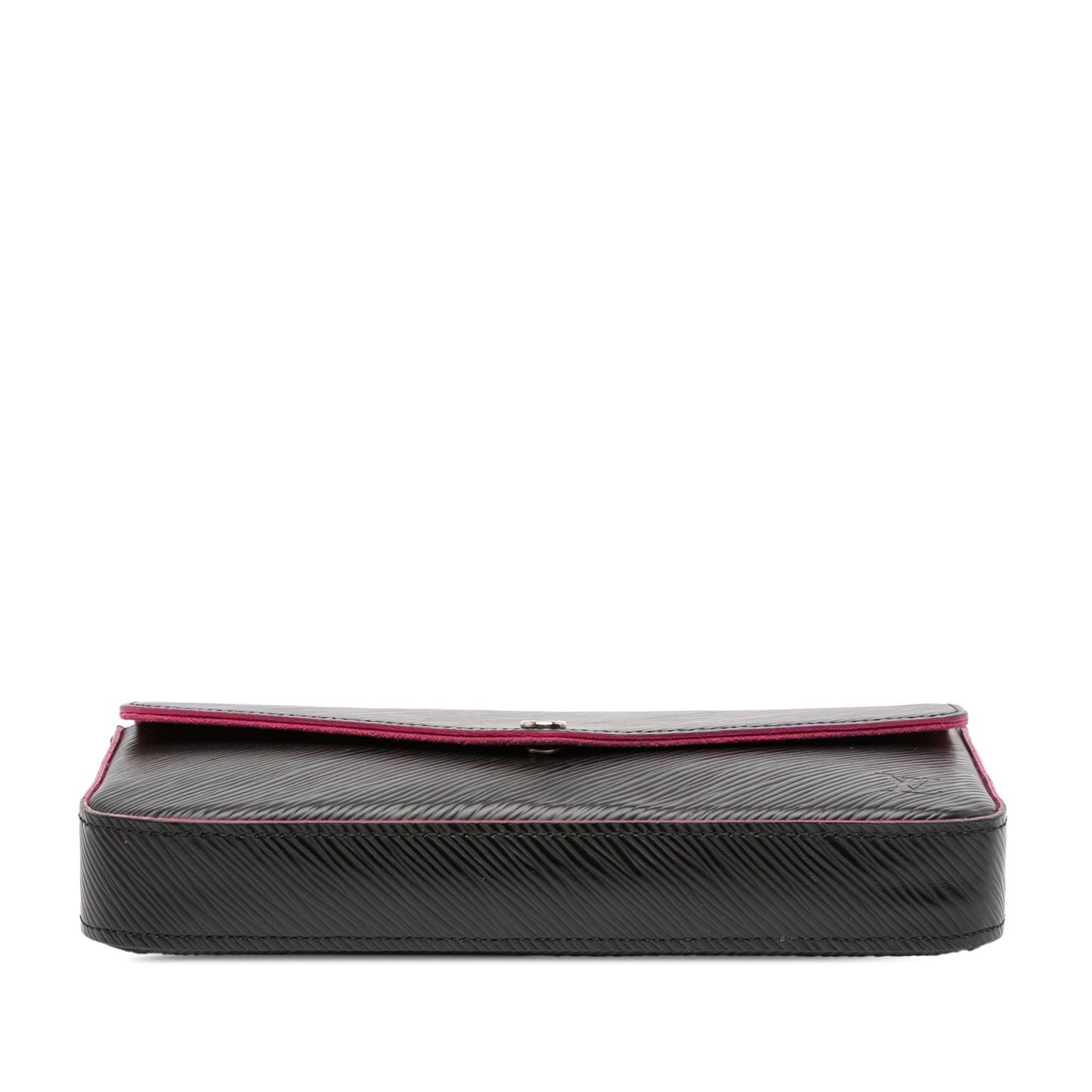 Black Louis Vuitton Epi Pochette Felicie Crossbody Bag