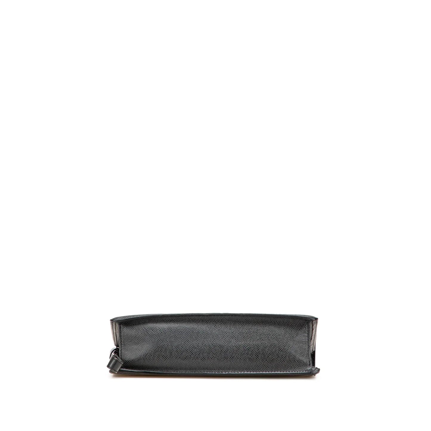 Black Louis Vuitton Taiga Selenga Clutch Bag