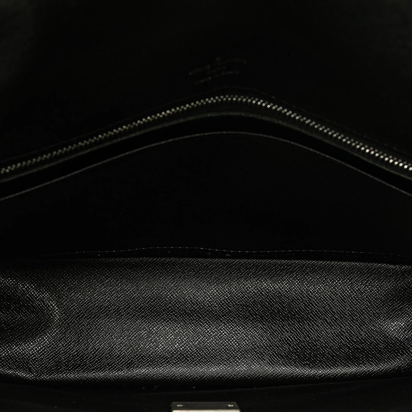 Black Louis Vuitton Taiga Selenga Clutch Bag