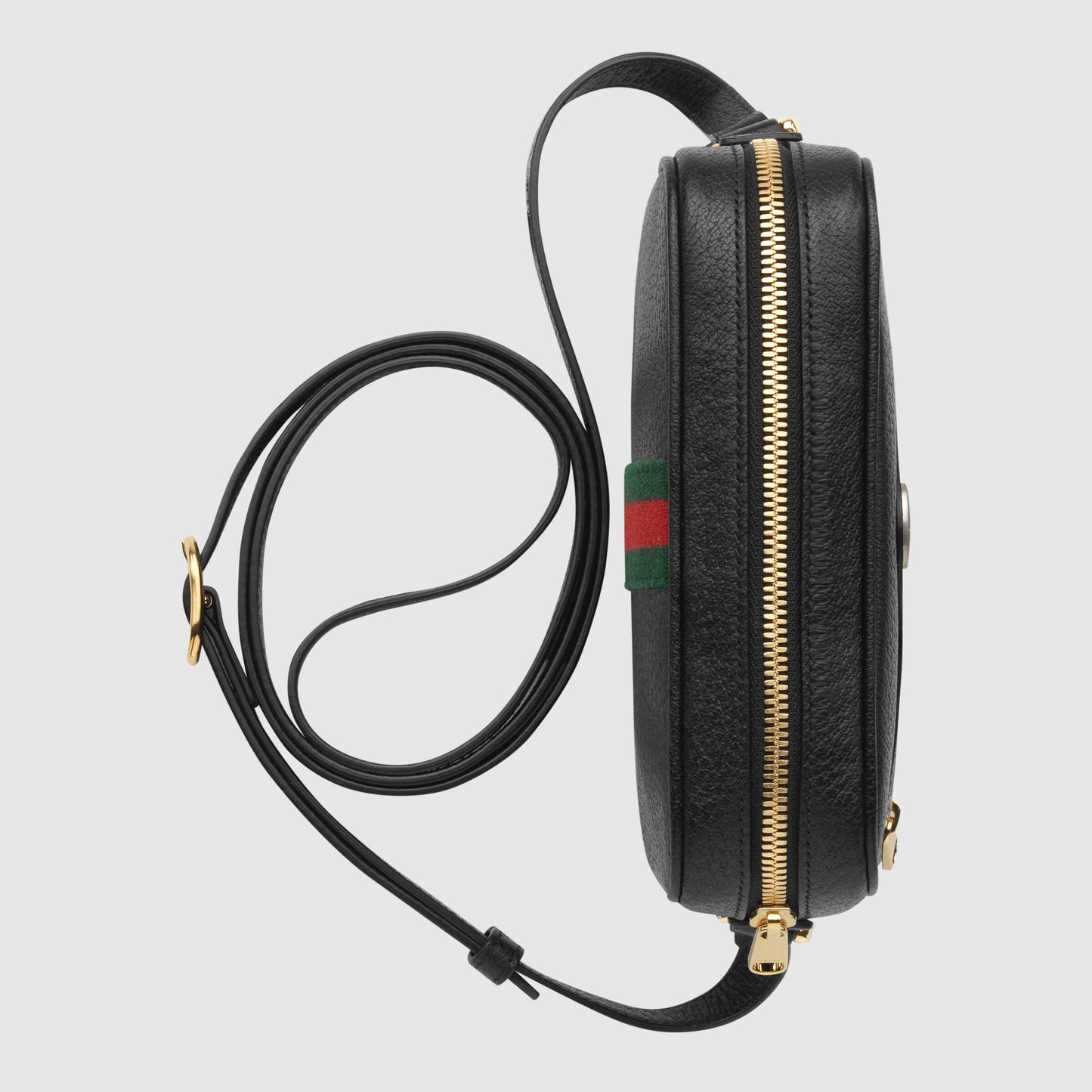 Gucci Ophidia Leather Mini Bag Black
