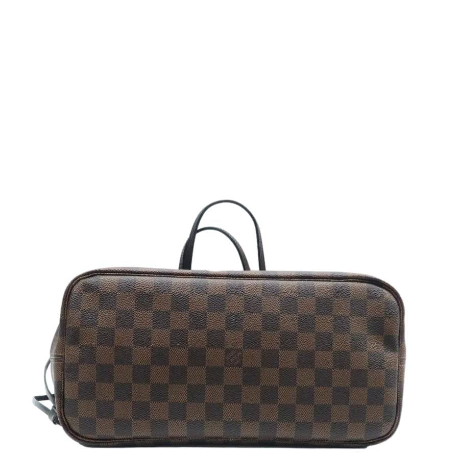 LOUIS VUITTON  Neverfull MM Damier Ebene Shoulder Bag Rose ballerine