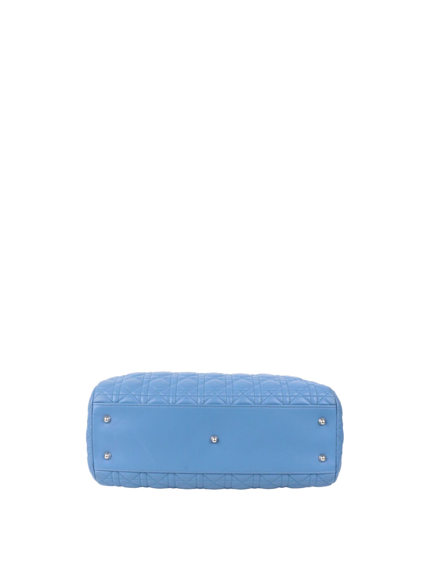 Dior Large Blue Cannage Soft Shopping Tote