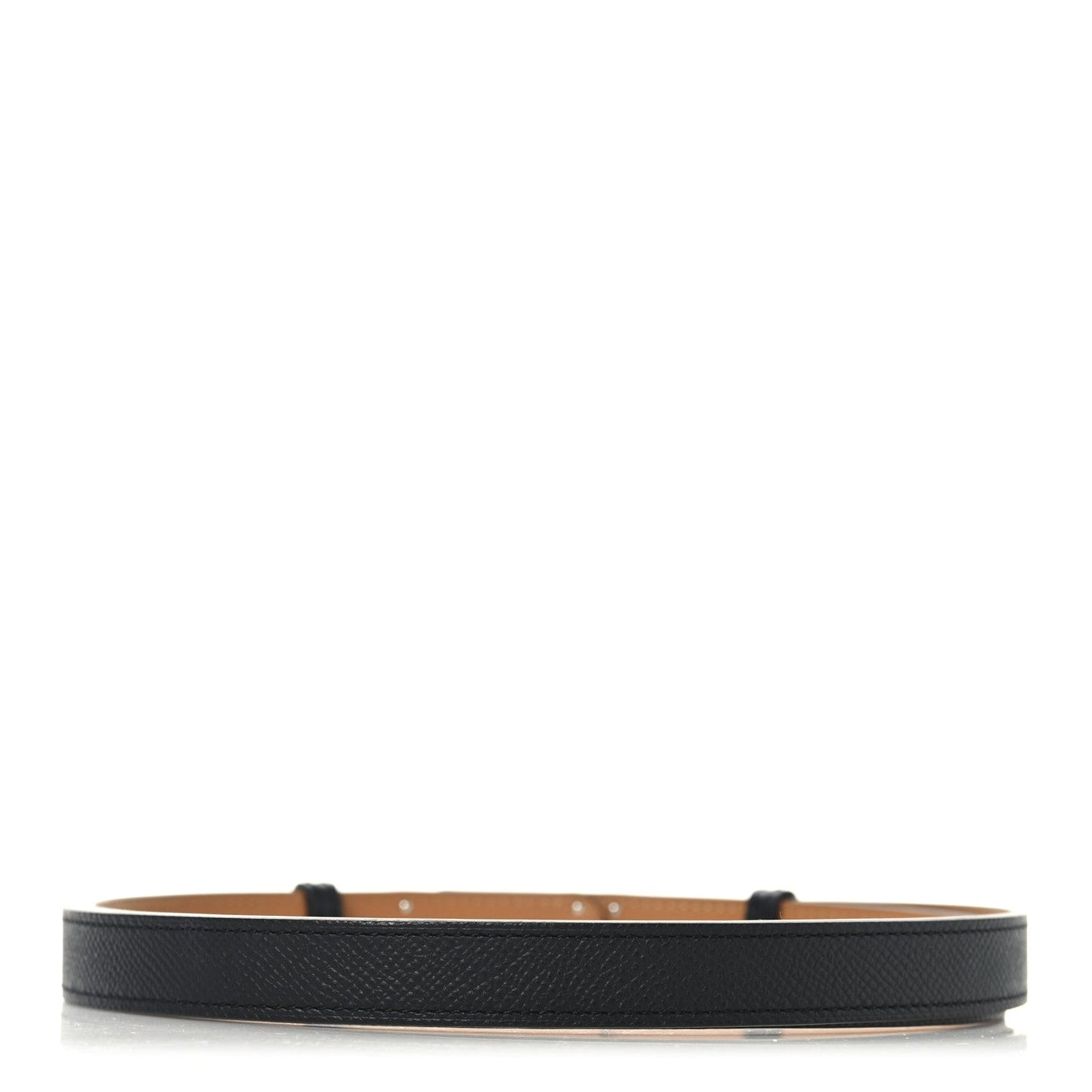 Hermes Epsom Kelly Belt Black