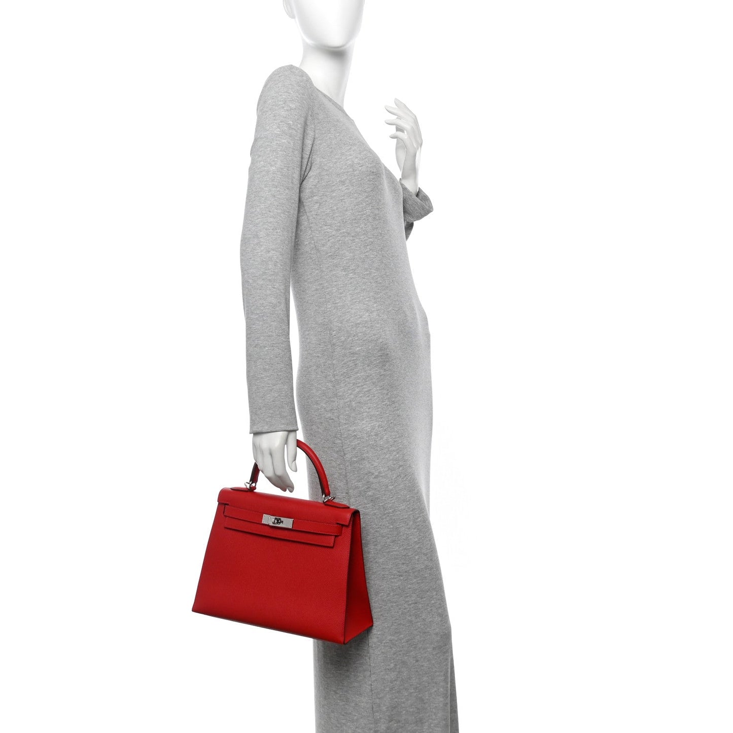 Hermes Epsom Kelly Sellier 28 Rouge Casaque