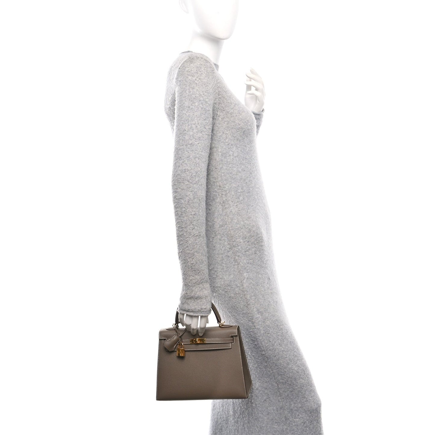 Hermes Epsom Kelly Sellier 25 Etoupe