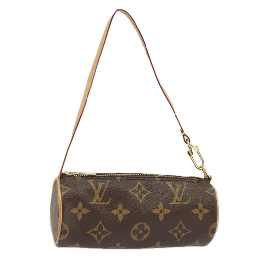 Louis Vuitton Mini Baby Papillon Canvas Clutch Bag