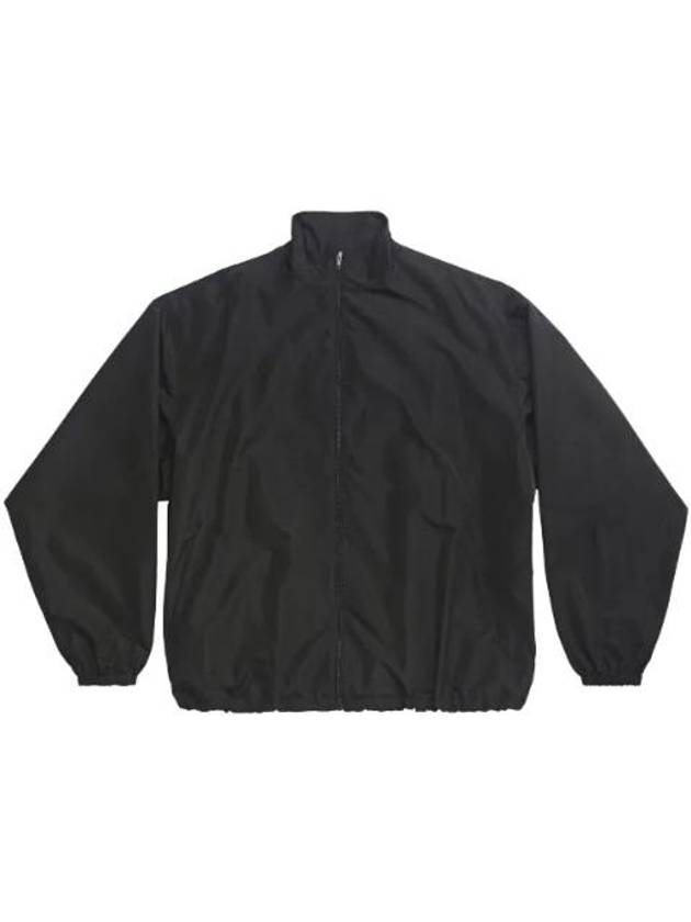 Luxury Balenciaga Trending 2026 Minimal Track Jacket Black