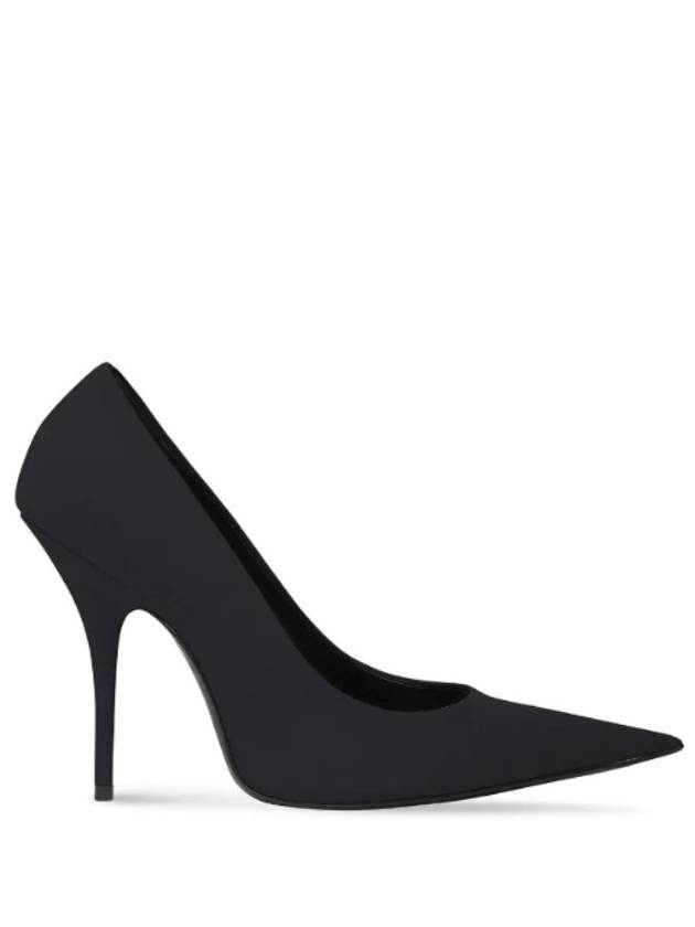 Luxury Balenciaga Trending 2026 Knife Pointed Pumps Black