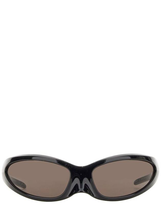 Luxury Balenciaga Trending 2026 Eyewear Skin Cat Round Frame Sunglasses 718476T0007