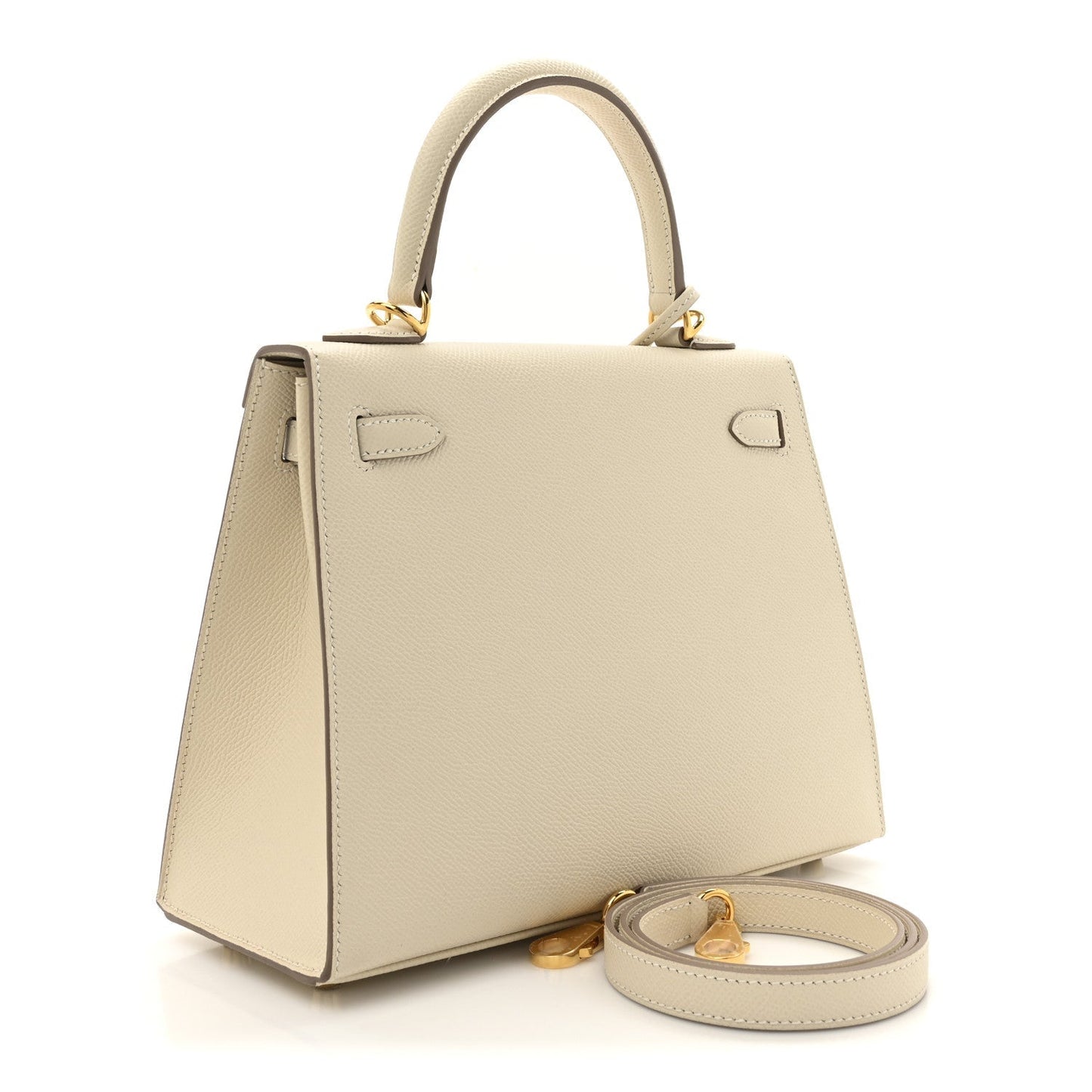 Hermes Epsom Kelly Sellier 25 Craie