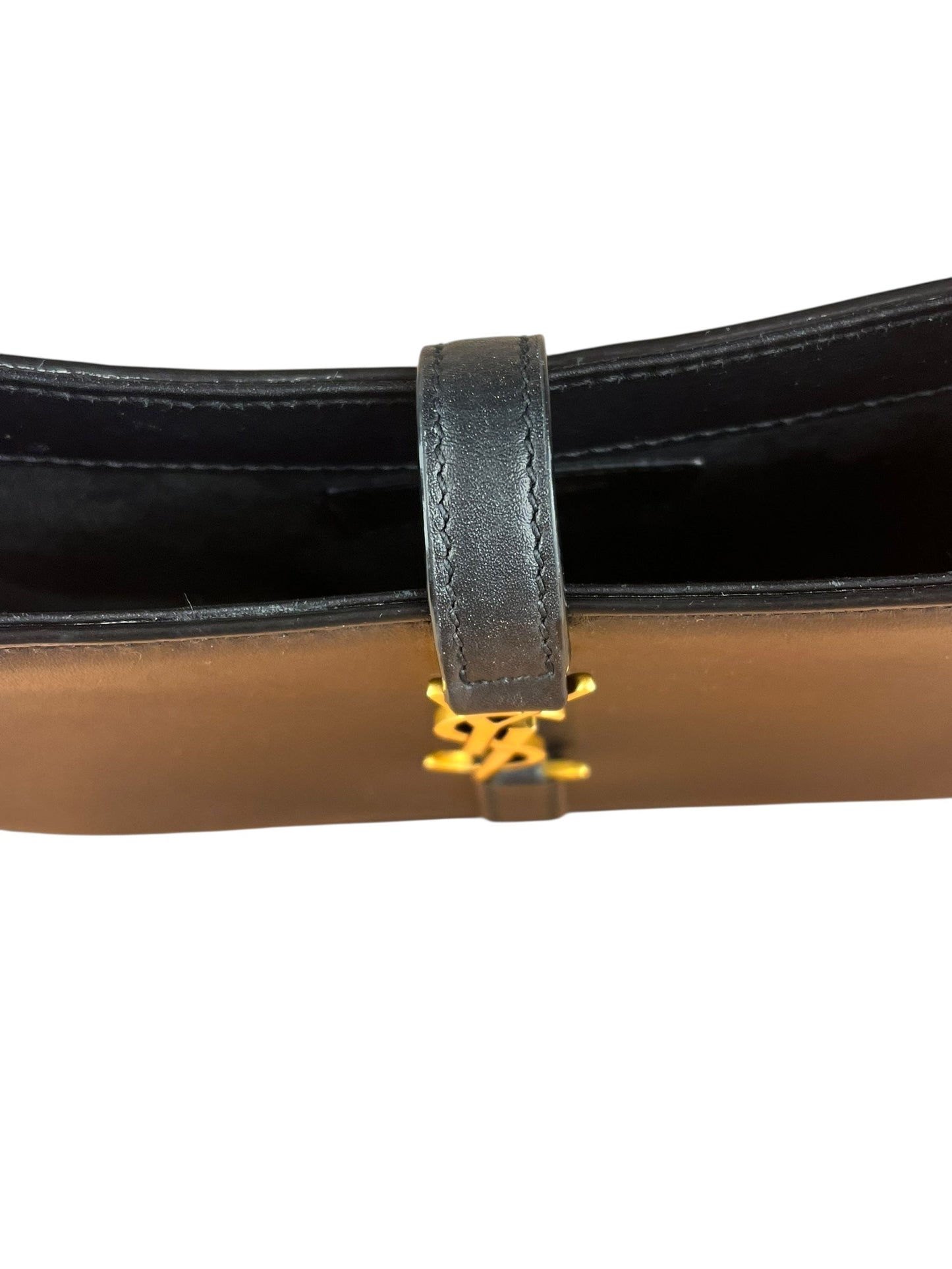 Saint Laurent Le 5 à 7 Smooth Leather Handbag Black