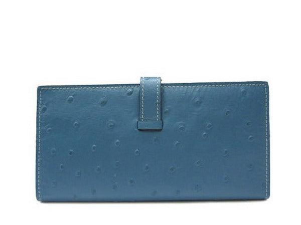 Luxury Hermes Wallet H1114 Wallet Ostrich Skin