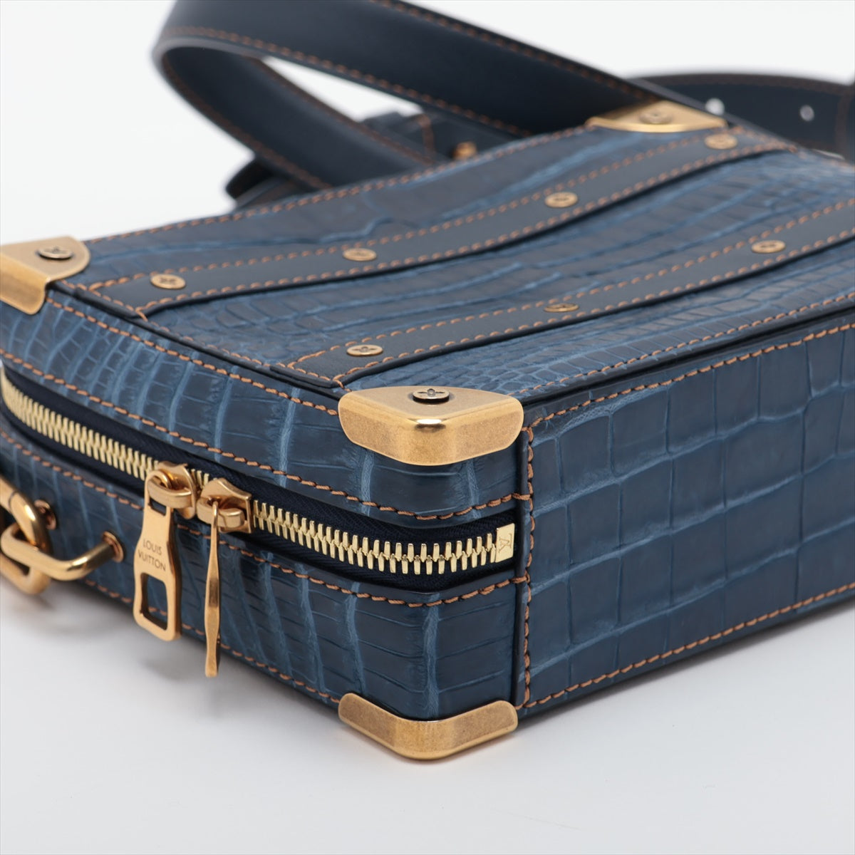 Louis Vuitton Crocodile Mini St Trunk -