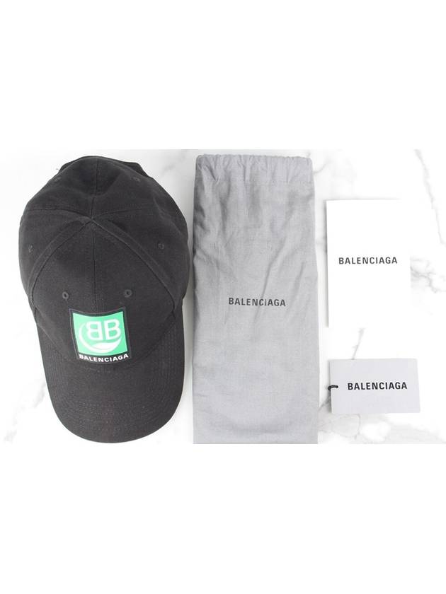 Luxury Balenciaga Trending 2026 BB green logo ball cap L