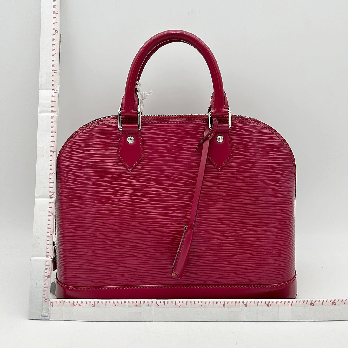 Louis Vuitton Epi Leather Alma BB - Blue Handle Bags, Handbags LA13654