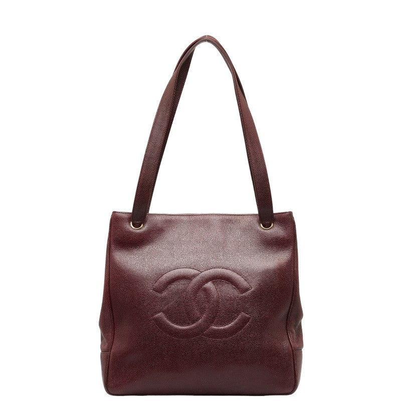 Chanel Big Coca-Cola Bottle Bag Wine Red Caviar S  Chanel