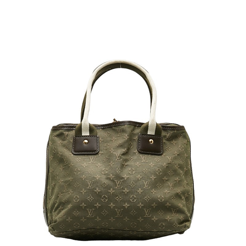 Louis Vuitton Monogram Mini Soccer Marriott Handbag M92507 Noir Karki Canvas Leather Lady Louis Vuitton