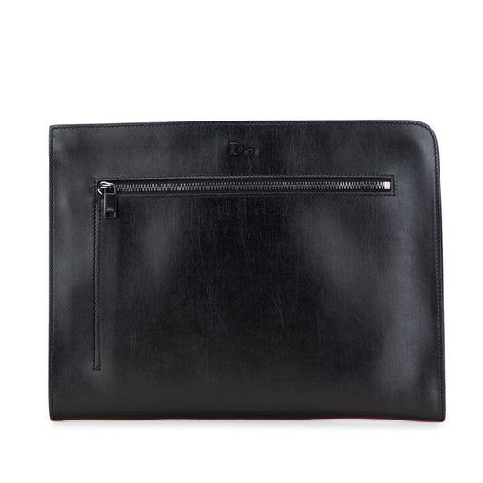 Dior L? Leather Clutch Bag