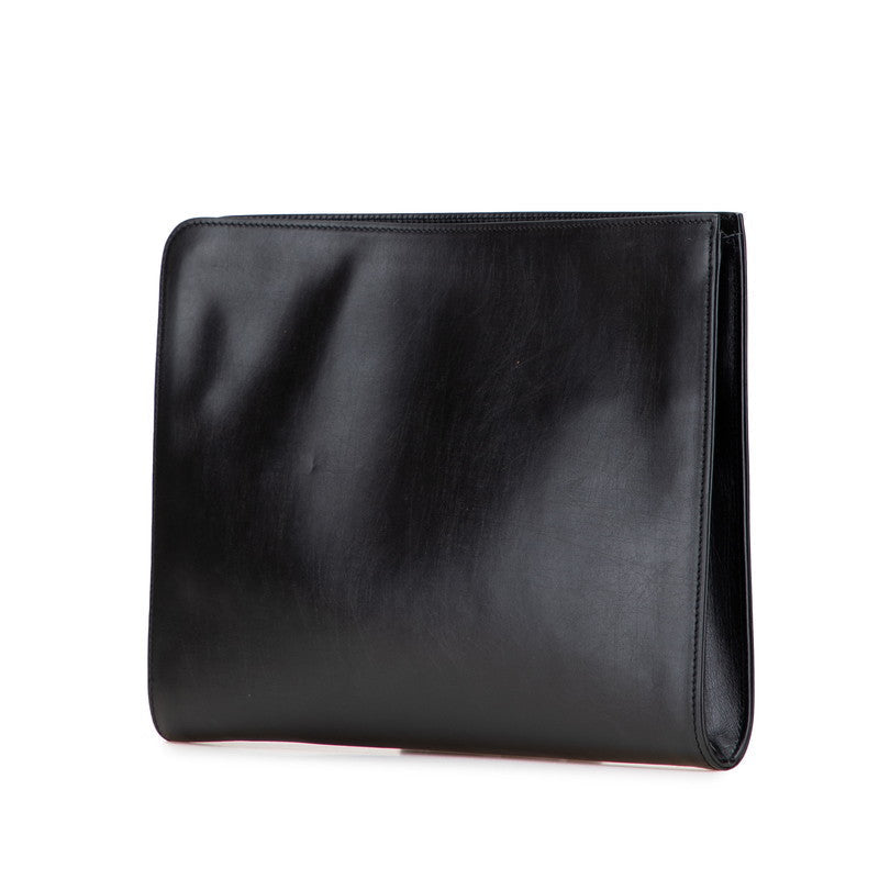 Dior L? Leather Clutch Bag