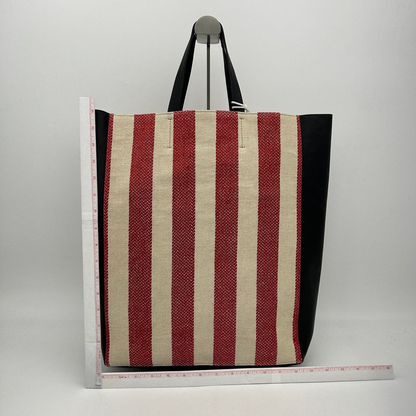 Luxury CELINE Cabas Vertical linen tote LA17489
