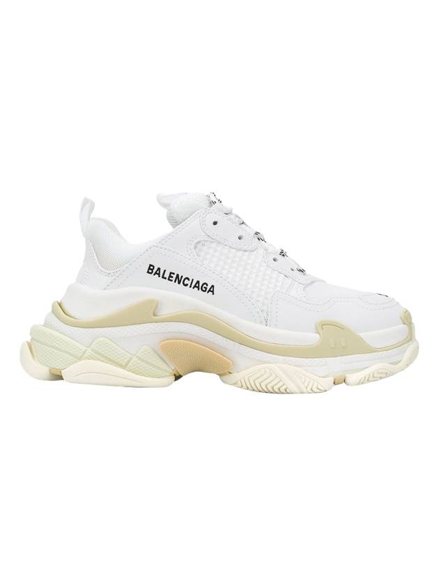 Luxury Balenciaga Trending 2026 Triple S Low-Top Sneakers White
