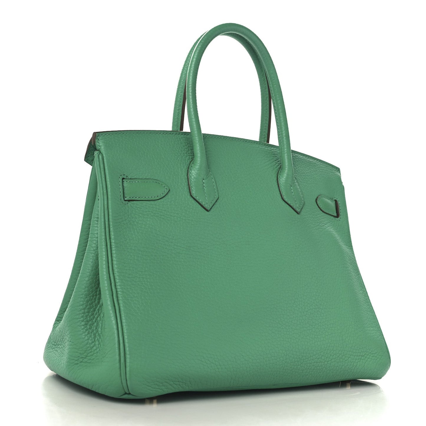 Hermes Taurillon Clemence Birkin 30 Menthe