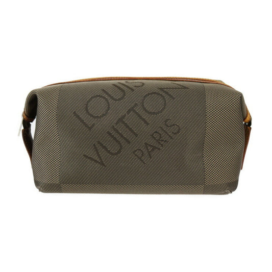 Louis Vuitton Earth Damier Geant Leather Clutch Bag Handbag