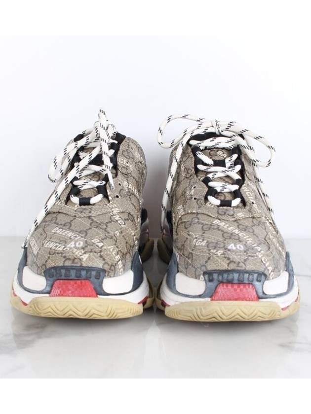 Luxury Balenciaga Trending 2026 Gucci Hacker Triple S Ebony 40 250
