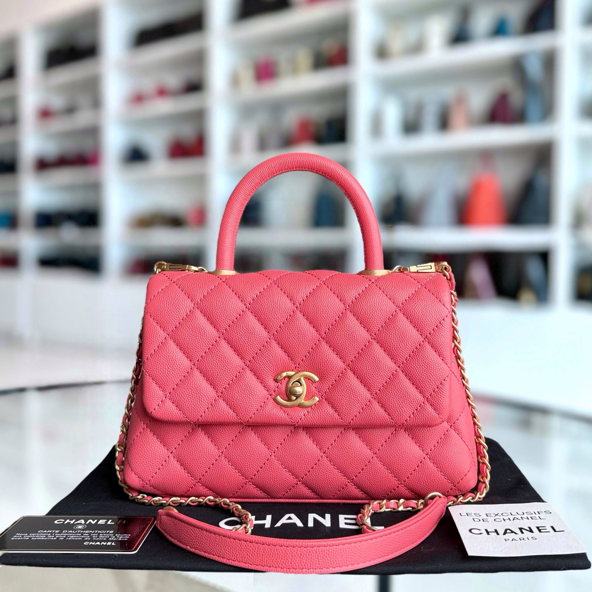 Chanel Small Handbag - EworeBags