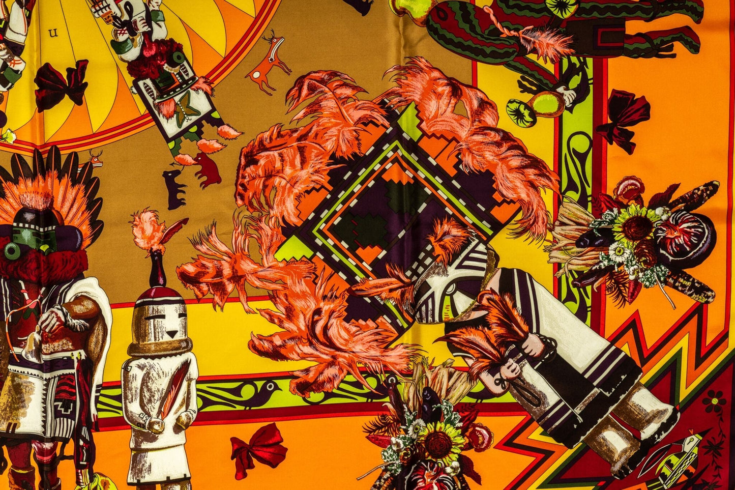 Hermes Kachinas Scarf