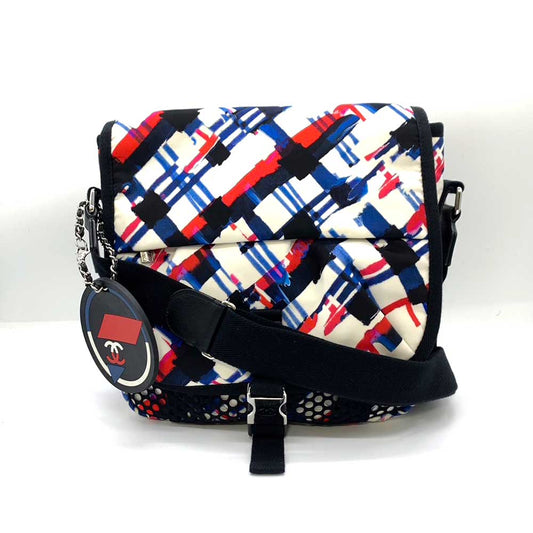 Chanel Nylon Airline Crossbody Bag Classic Flap