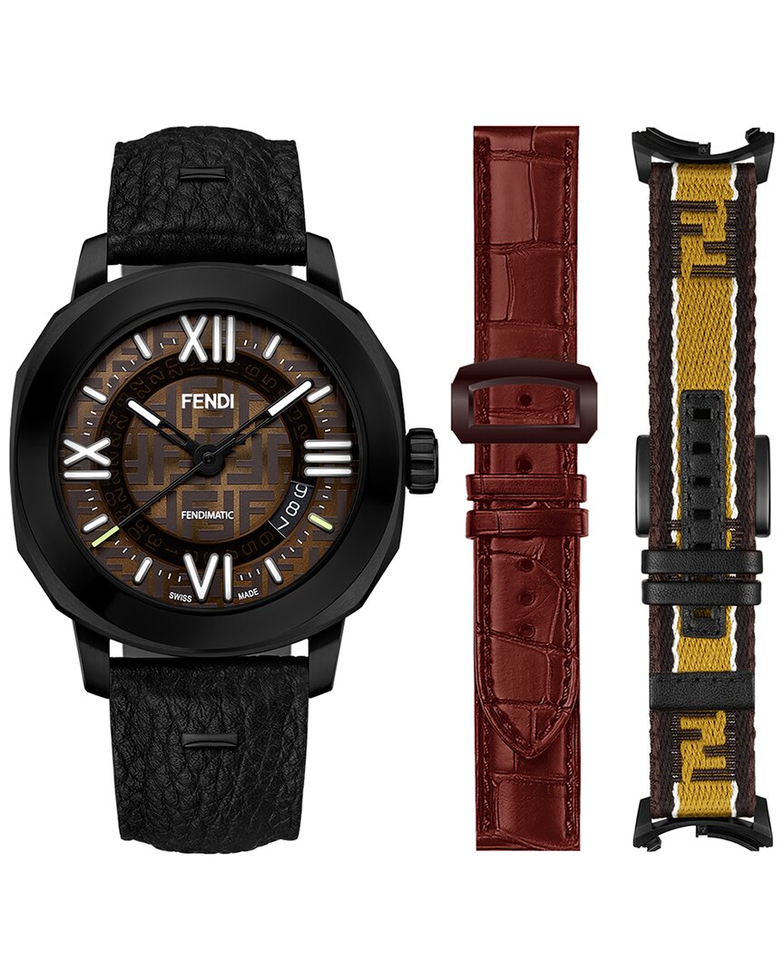 Fendi Men's Selleria Watch
