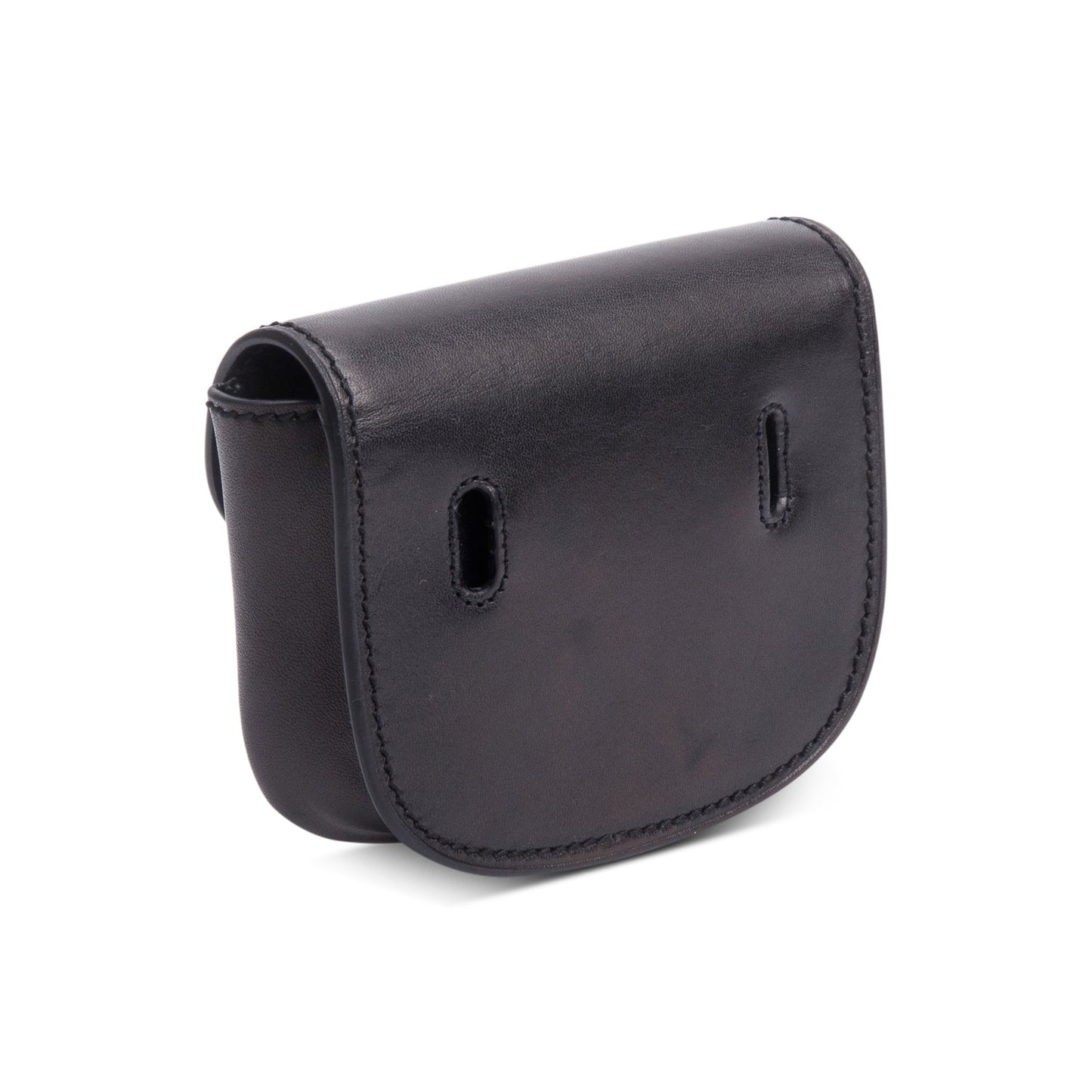 Saint Laurent 2020 Black Calfskin Leather Kaia Belt Bag